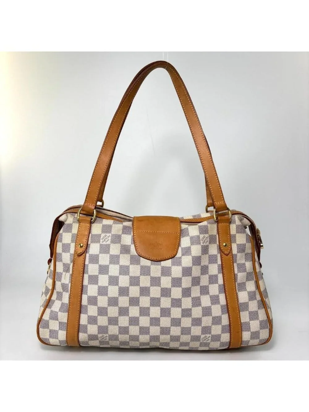 Louis Vuitton Super Damier Azur Streza PM Shoulder Bag